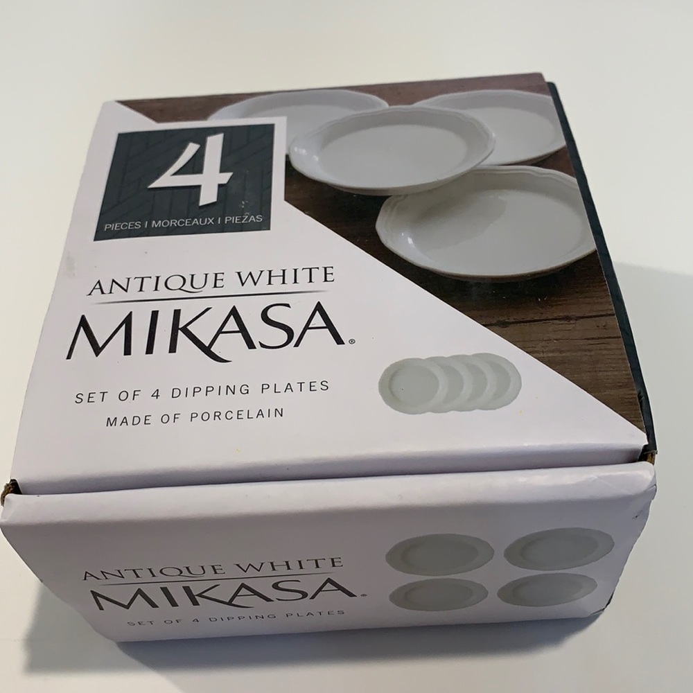 MIKASA- Antique White Dip Bowel Set of 4